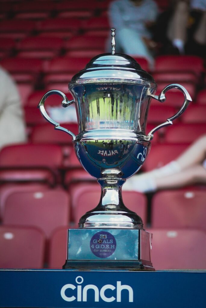 Picture of the winners cup.